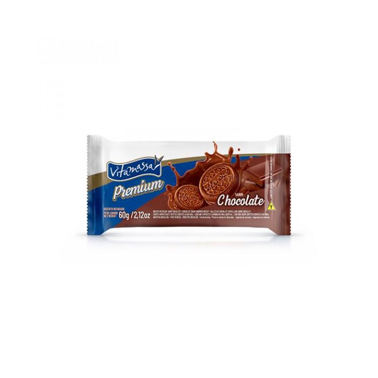 BISC RECH VITAMASSA CHOCOLATE 30X60G