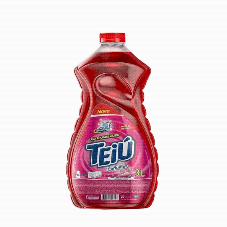 LAVA ROUPAS LIQUIDO TEIU PERFUMES 4X3L