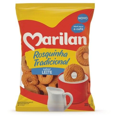BISC MARILAN ROSQUINHA TRAD LEITE 32X300GR