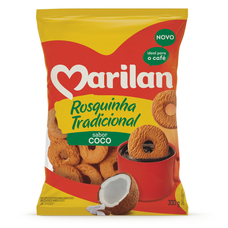 BISC MARILAN ROSQUINHA TRAD COCO 32X300GR