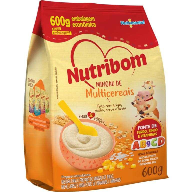 MINGAU NUTRIBOM MULTICEREAIS SCH 600G