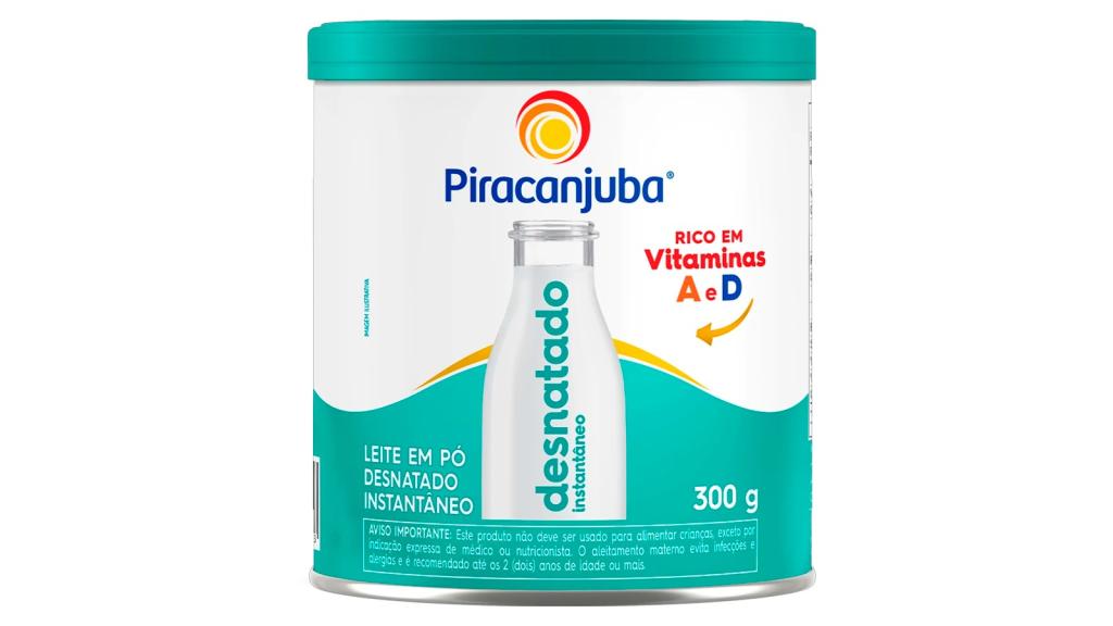 LEITE PO DESN INST PIRACANJUBA 1X300G LATA