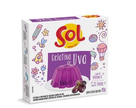 GELATINA SOL UVA CX 20GR
