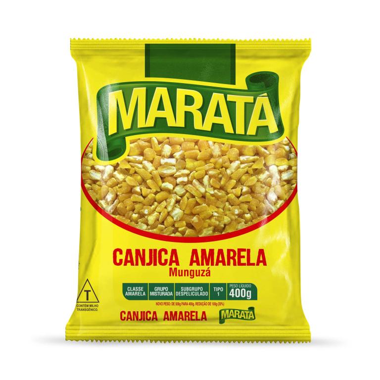 CANJICA AMARELA MARATA 28X400G