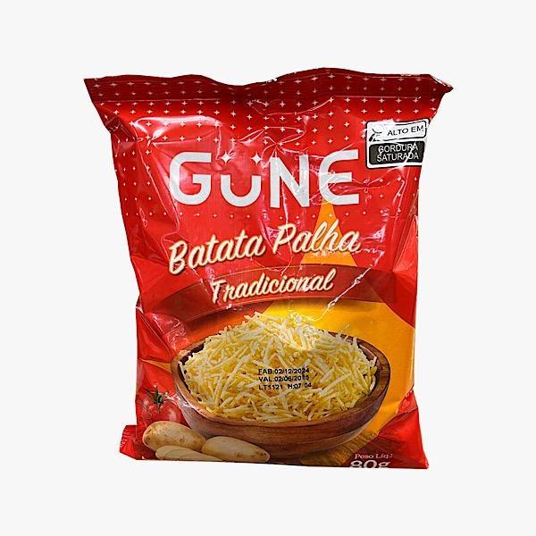 BATATA PALHA GUNE TRADICIONAL 20X80G