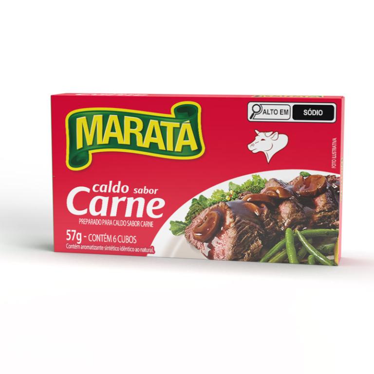 CALDO MARATA CARNE TABLETE 10X57G