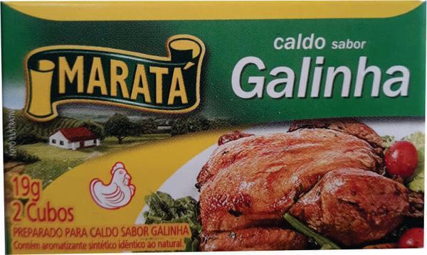 CALDO MARATA GALINHA TABLETE 24X19G