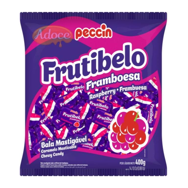 BALA FRUTIBELO FRAMBOESA 1X400G