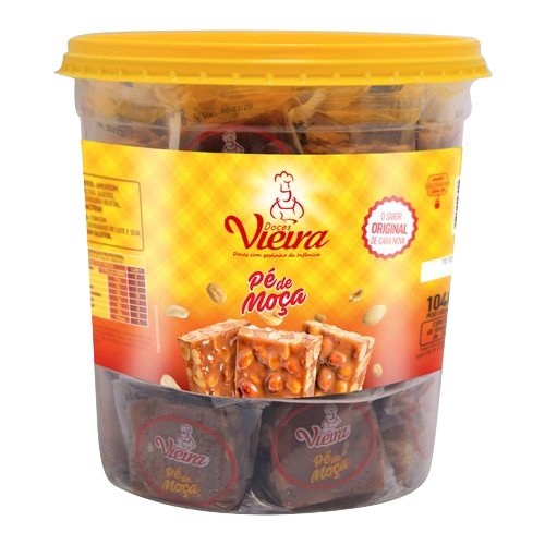DOCES VIEIRA PE DE MOCA POTE 40X26g