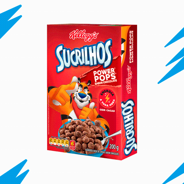 CEREAL MAT SUCRILHOS 200G-CX POWER POPS CHOC(E)