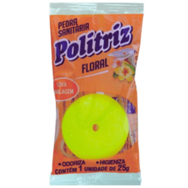 PEDRA SANITARIA POLITRIZ FLORAL 25GR