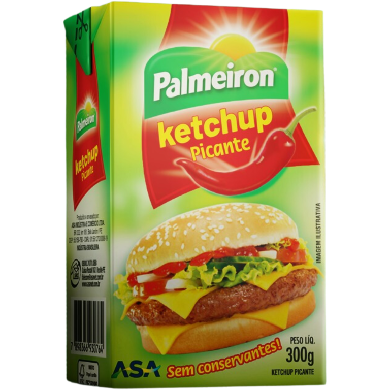 CATCHUP PALMEIRON PICANTE TP 24X300G