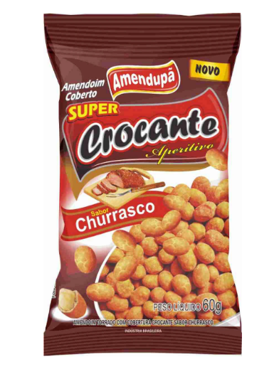 AMENDOIM CHURRASCO AMENDUPA 30X60G