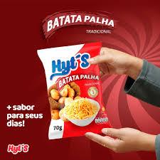 BATATA PALHA NATURAL HIT´S 36X70G
