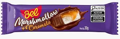 CHOC. MARSHMALLOW C/CARAMELO BEL 24X30GR