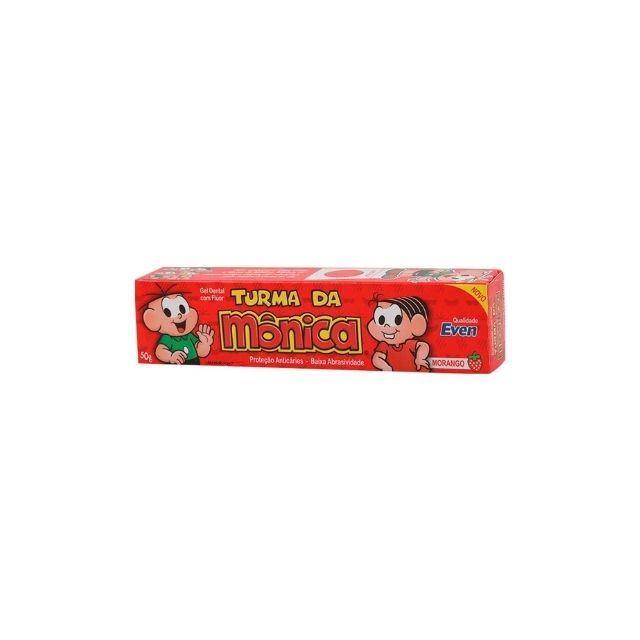CREME DENTAL EVEN T. DA MONICA KIDS MORANGO 12X50G