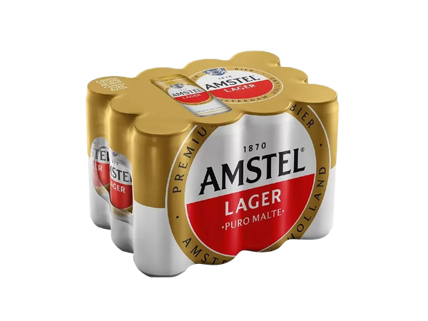 CERVEJA AMSTEL 12X350ML LATA