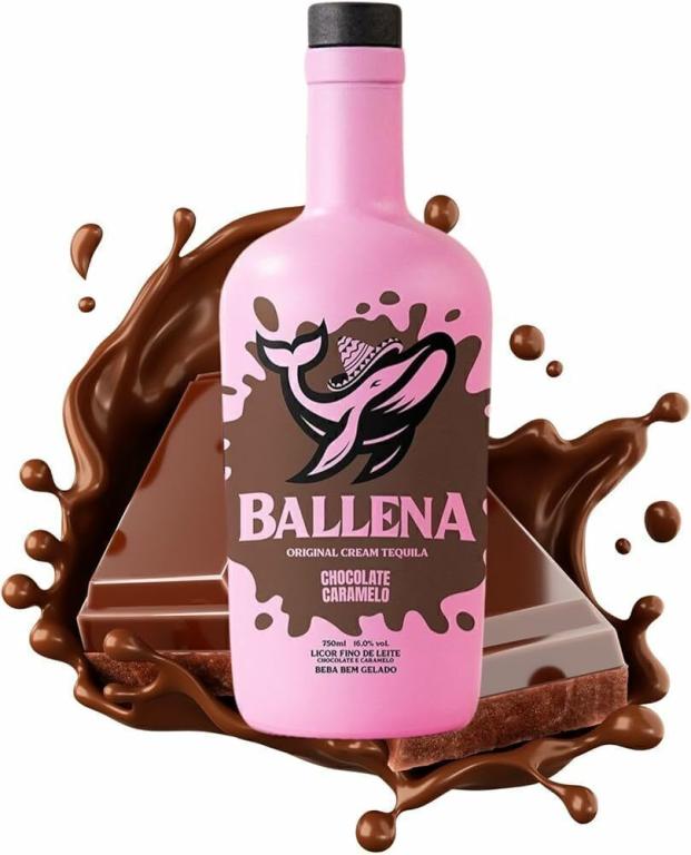 LICOR BALLENA CHOC. E CARAMELO 750ML