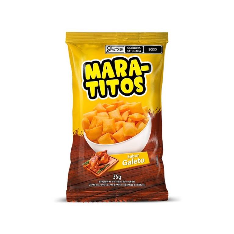 SALG. MARATITOS PASTEL GALETO 26X35G