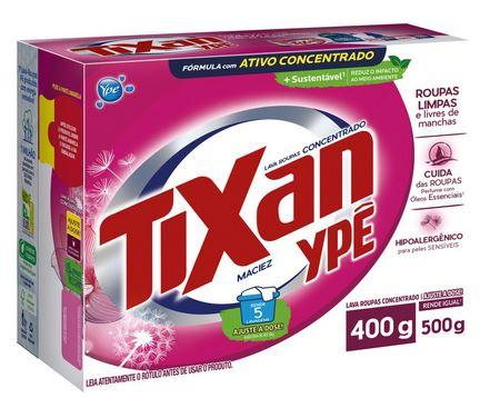 SABÃO EM PÓ TIXAN YPE MACIEZ CAIXA 24X400ML