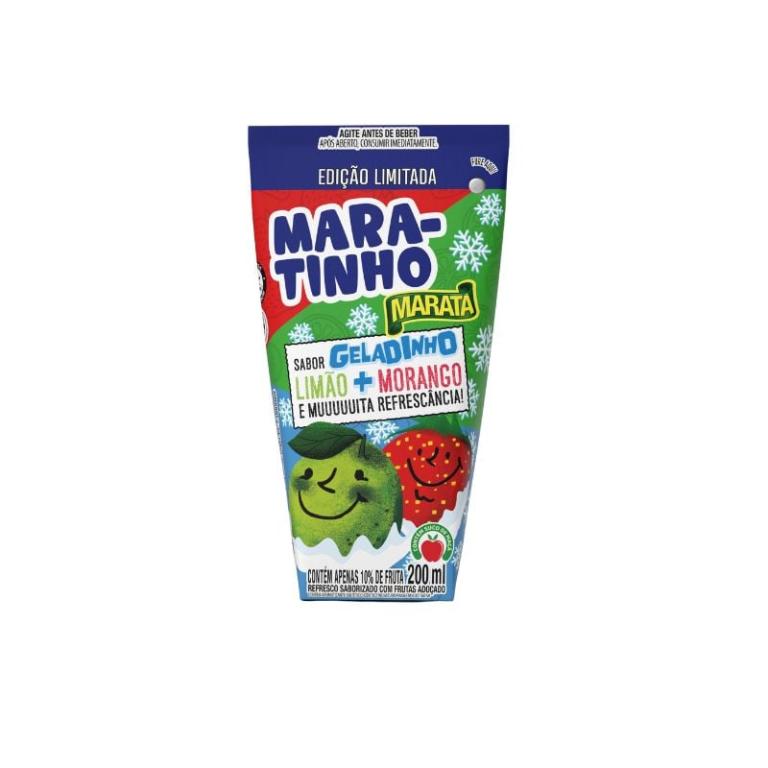 SUKINHO MARATA LIMÃO/MORANGO 12X200ML