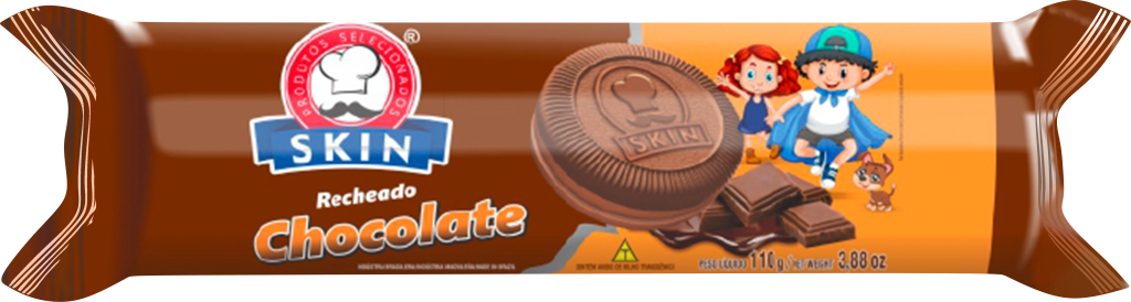 BISC. RECH. SKIN CHOCOLATE 30X110G