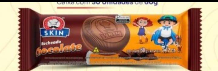 BISC. RECH. SKIN CHOCOLATE 30X60G