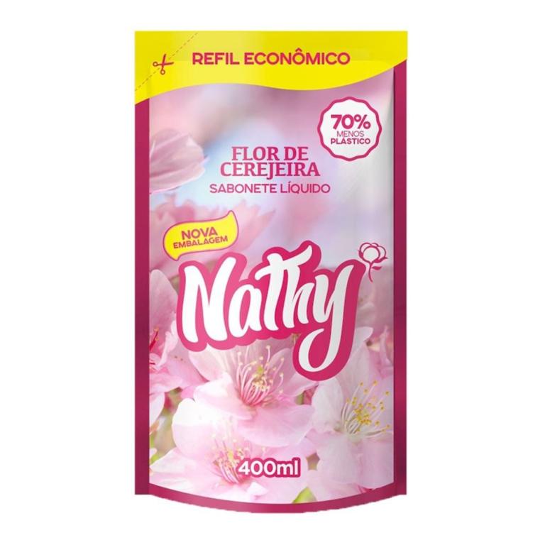REFIL SAB. LIQ. NATHY F. CEREJEIRA 6X400ML
