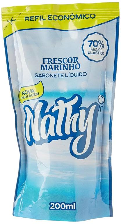 REFIL SAB. LIQ. NATHY F. MARINHO 6X400ML