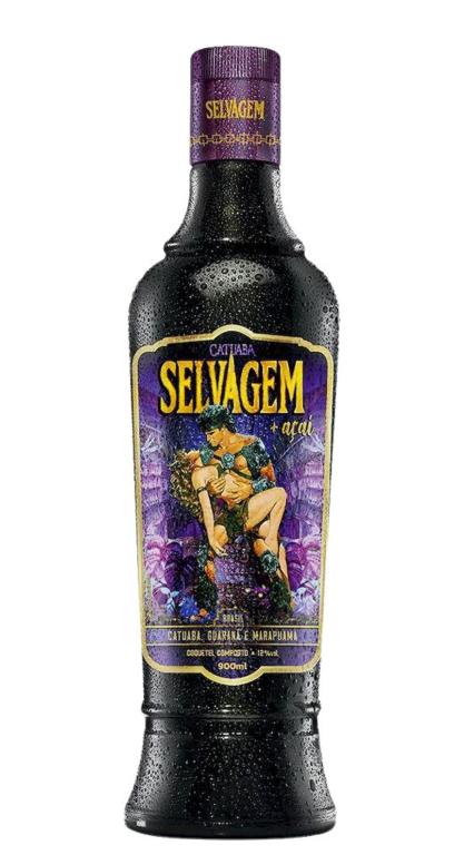 CATUABA SELVAGEM AÇAI VIDRO 900ML