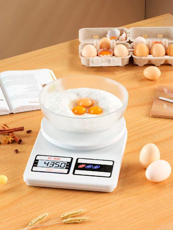BALANÇA DE COZINHA DIGITAL PRECISÃO 10kg *