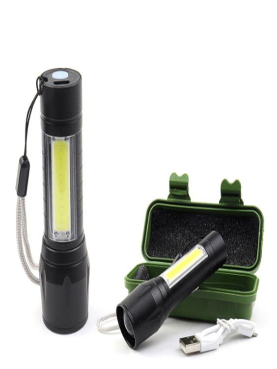 MINI LANTERNA TATICA USB B-MAX 8400 *