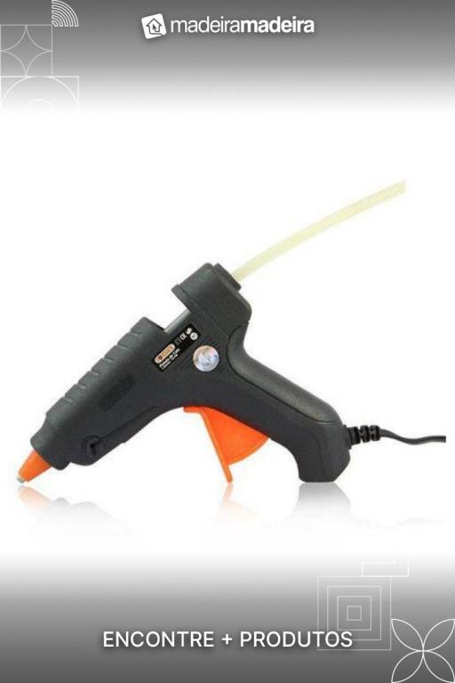 PISTOLA SILICONE 40W BIVOLT BOMVINK *