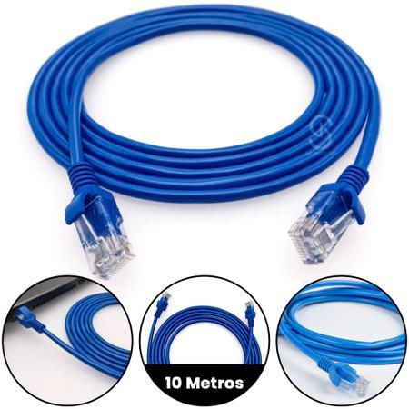 CABO DE REDE 10MTS  CAT5 CABOSFY *
