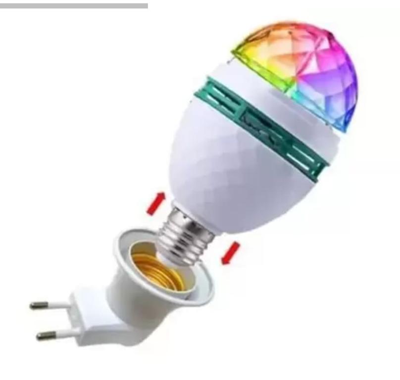 LAMPADA BRILHANTE FESTIVA C/SOQUETE*