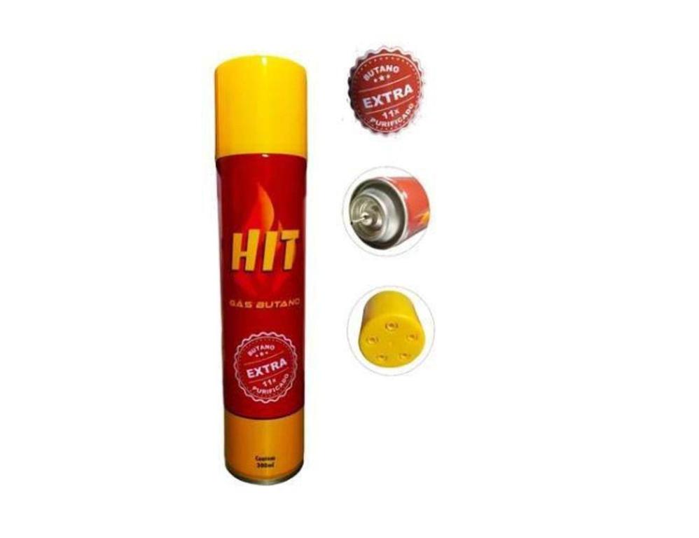 REFIL GAS ESQUEIRO HIT 300ML *