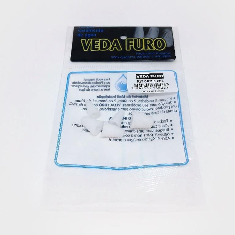 TAPA FURO E VAZAMENTO (ROLHA) *