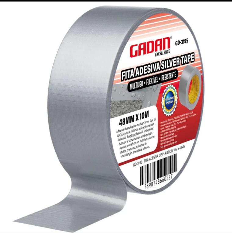 FITA SILVER TAPE 48X10MTS GD-3195 GADAN *