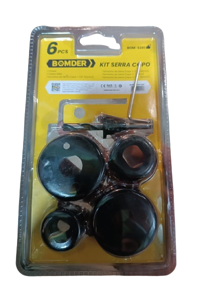 JOGO SERRA COPO 6PÇS HAMMER SR-1100*