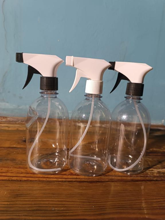 PULVERIZADOR MANUL 500ML (TRANSPARENTE) *