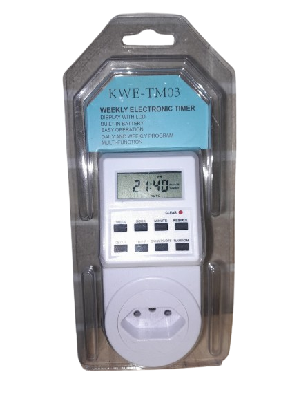 TIMER DIGITAL E TEMPORIZADOR KWE-TM03 *