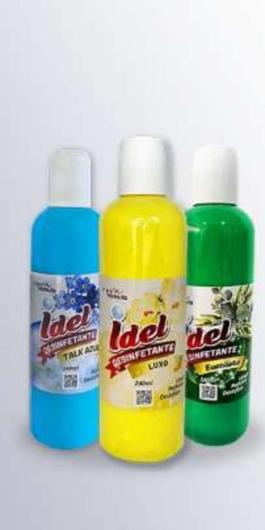 DESINFETANTE 240ML EUCALIPTO (CONCENTRADO) IDEL*