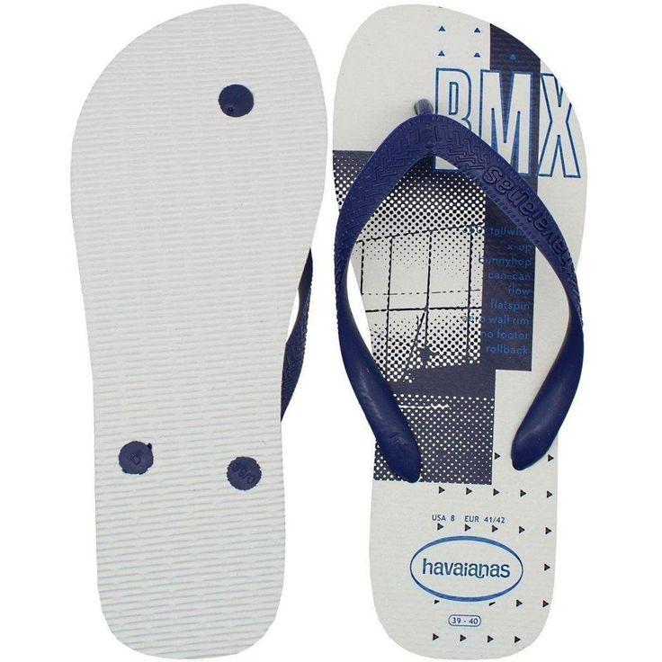 HAVAIANAS TOP ATHLETIC BRANCA/MARINHO 41/42*