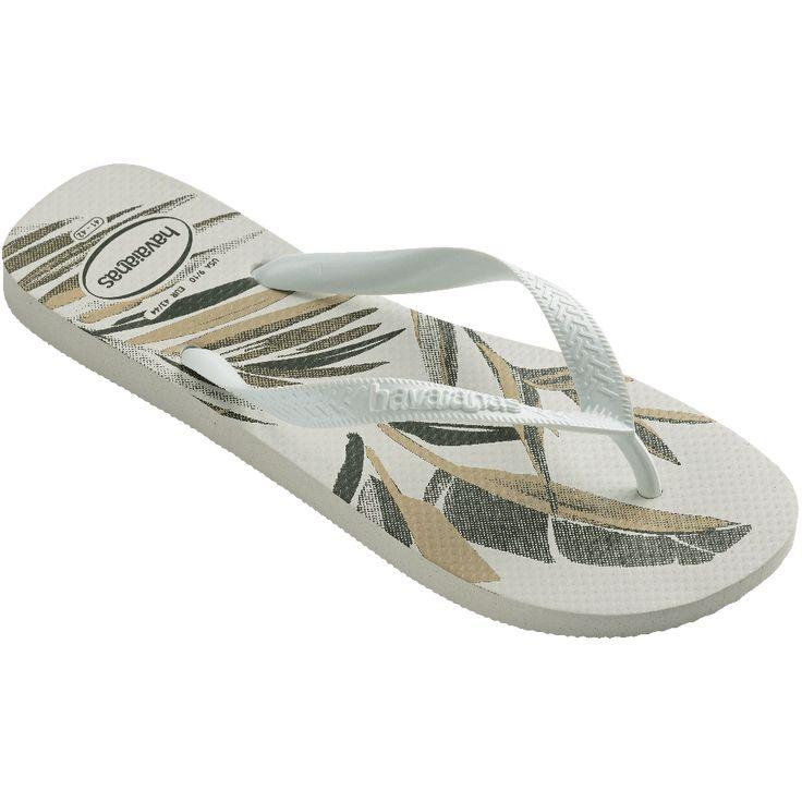 HAVAIANAS ALOHA BRANCA/BRANCA/VERDE 43/44*