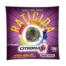 RATICIDA GRANULADO (ROSA) 25G  CITROMAX*