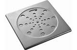 GRELHA INOX QUADRADO 100MM ROTATIVO TECNOTRAVA*