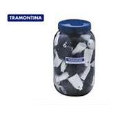 PINO FEMEA TRAMONTINA 2P 10A PRETO/BRANCO*