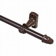 VARAO CORTINA 19MM  IMBUIA 1,5M (FINO)*