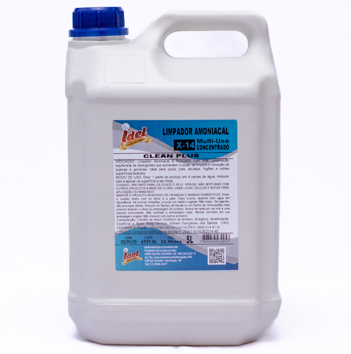 LIMPADOR X-14 CONCENTRADO IDEL*