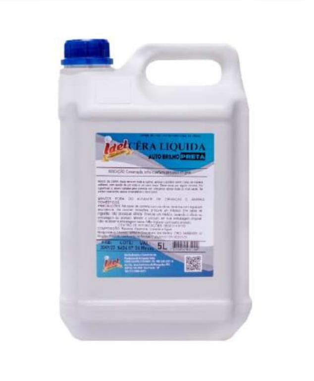 CERA ALTO BRILHO 5L INCOLOR IDEL*
